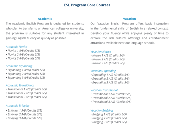 Esl Program Hunter Academies